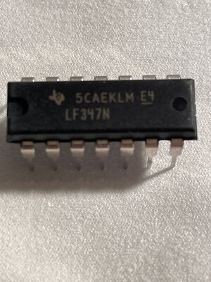 TEXAS INSTRUMENTS SEMI LF347N / LF347N (BRAND NEW) 10 pcs.