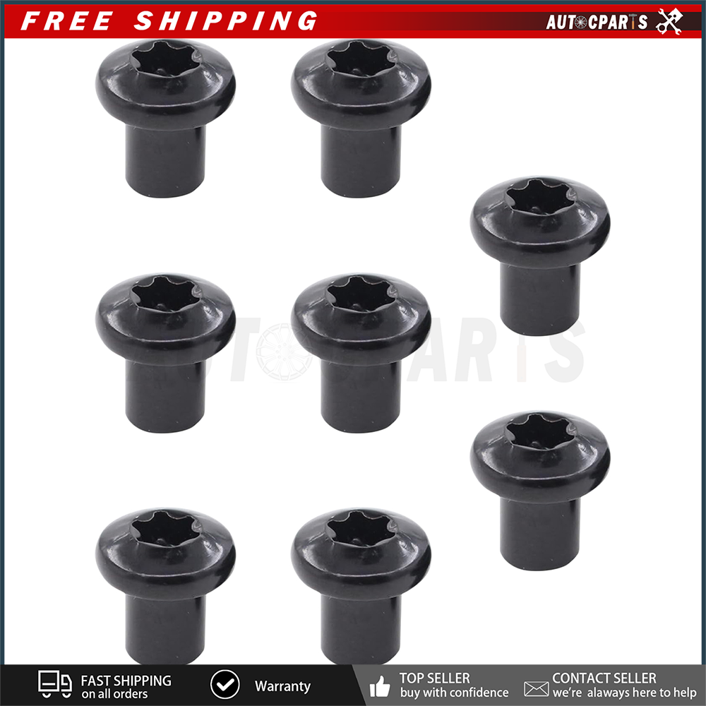8Pcs 6511744AA Door Hinge Lock Nuts For Jeep Wrangler JK JL