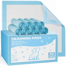 ZUNMOS Pet Training Pee Pads Ultra Absorbent Leak-Proof Disposal Quick-Drying