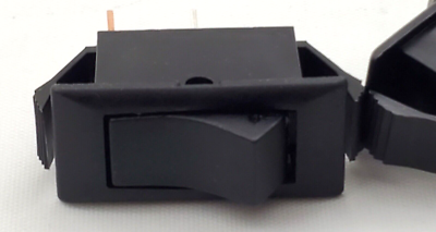 Eaton Wiring Devices 7500 7501BK-BOX Rocker Switch, 15 A, 120/277 V Eaton Wiring Devices 7500 7501BK-BOX Rocker Switch, 15 A, 120/277 V