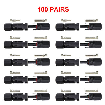 10 To 50 Pairs MC4 Solar Panel Connectors - Waterproof, 30A, For DIY Solar Projects 2 thumbnail image