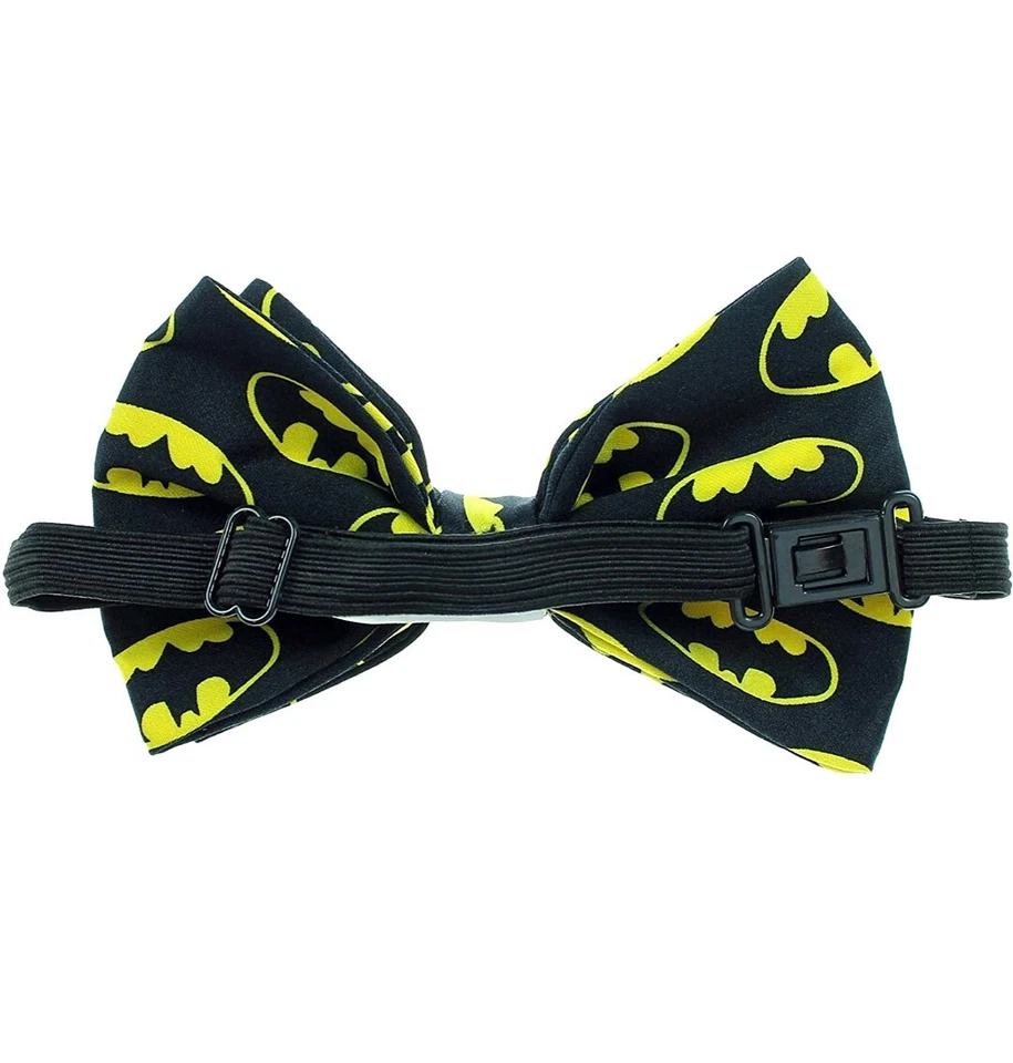 DC Comics Batman Symbols Bow Tie, Black, One Size. NWT. - Image 3 of 3