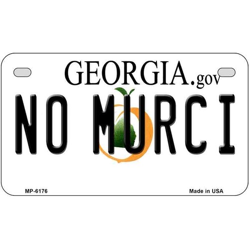 No Murci Novelty Metal Motorcycle Plate MP6176 eBay