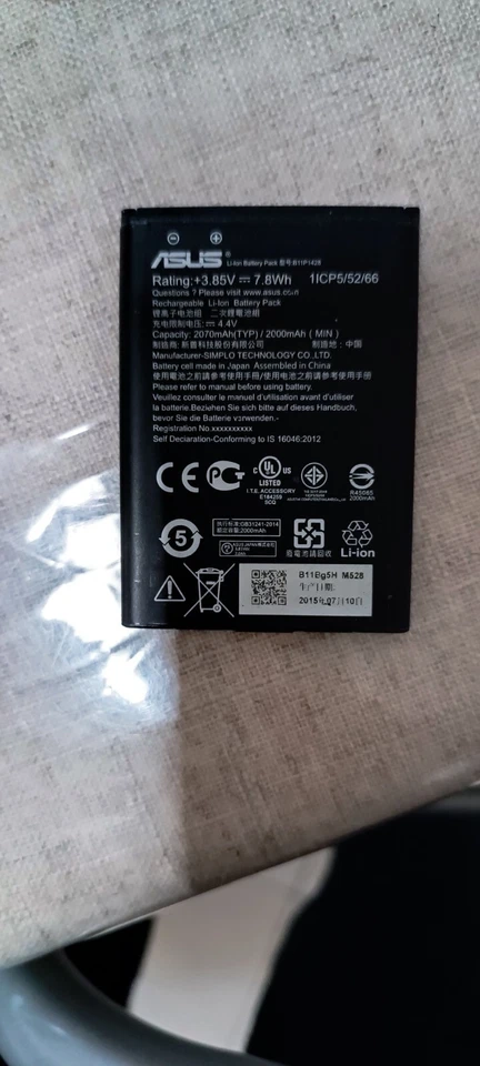  Asus Zenfone 2 laser Modello ZE500KL Non Funzionante. - Immagine 4 di 4