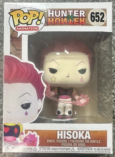 Pop! Animation - Hunter X Hunter Hisoka Vinyl Figure (Boxed) #652 (Free UK Post)