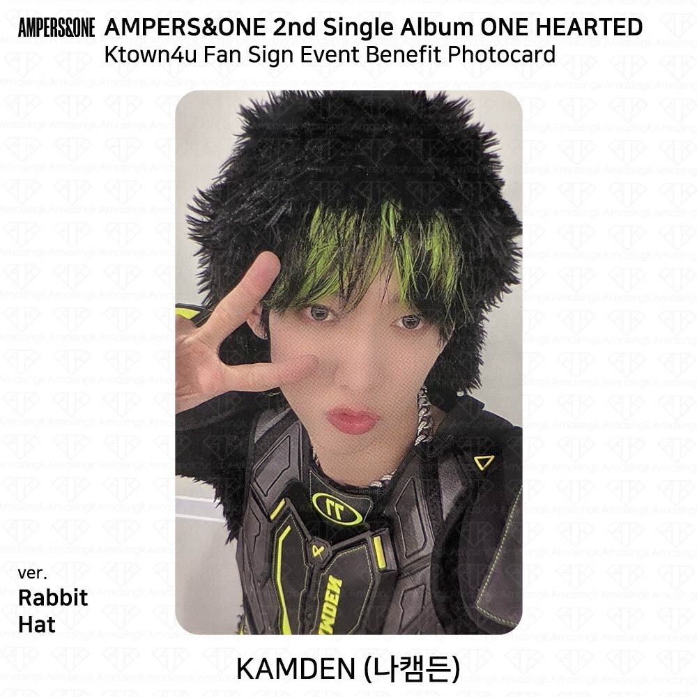 AMPERSANDONE 2nd Single Album ONE HEARTED Ktown4u Fan Sign Event