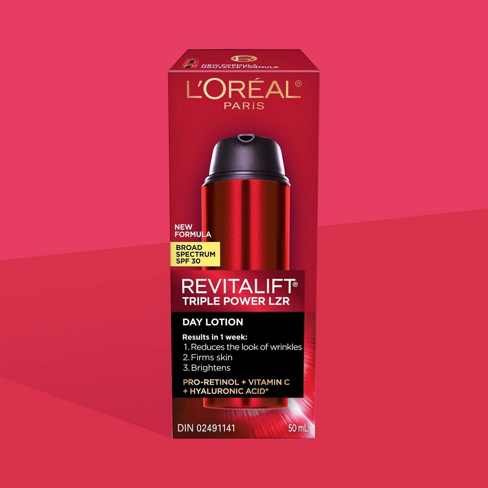 revitalift triple power day lotion spf 30
