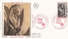 FRANCE 1973 FDC CROIX ROUGE YT 1780