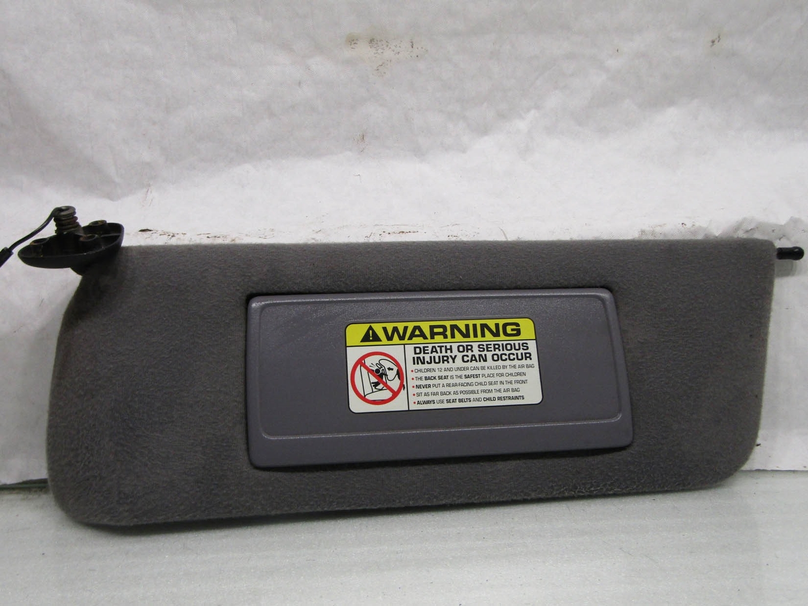 Jeep Cherokee XJ 8401 facelift 2.5 LH left front sun visor viser shade