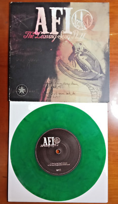 AFI - The Leaving Song Pt. II 1st UK Press 2003 Green SINGLE 7 INCH