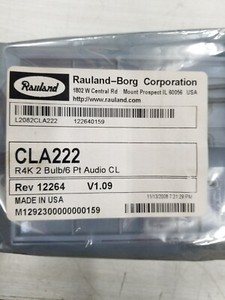 Rauland Responder CLA222 RK4 2 Bulb/6 Pt Audio CL