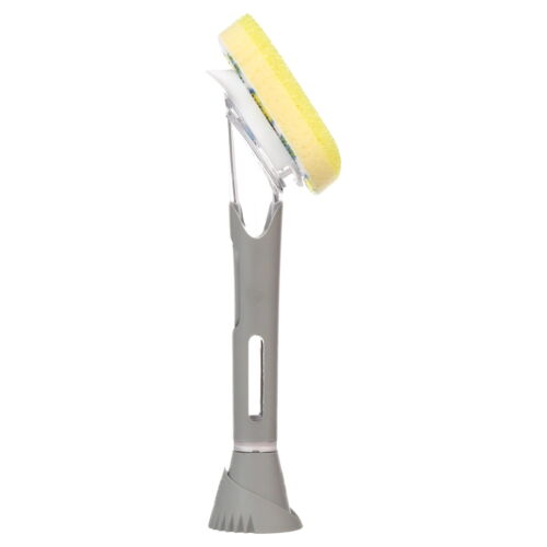 Soap Dispensing Dish Brush, Texture Changing Sponge, Dish Scrub Brush - Picture 2 of 6