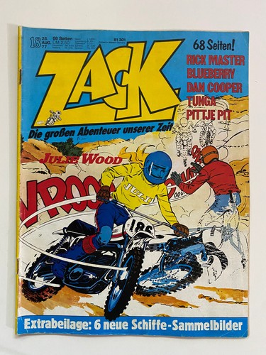 ZACK Comic Hefte Auswahl 1977 Sammlung Geschenk TOP Poster Beilage Sammelalbum - Picture 27 of 50