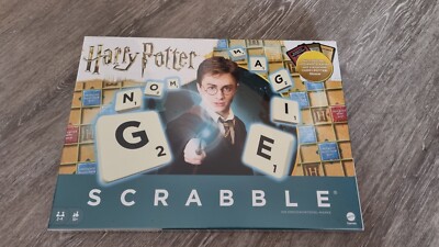 #24hjk Mattel Games Scrabble Harry Potter Brettspiel, Familienspiel