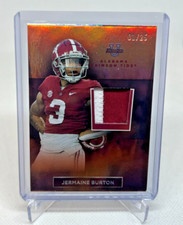 2023 Bowman University Alabama JERMAINE BURTON RC Jersey Patch Orange 01/25 SP