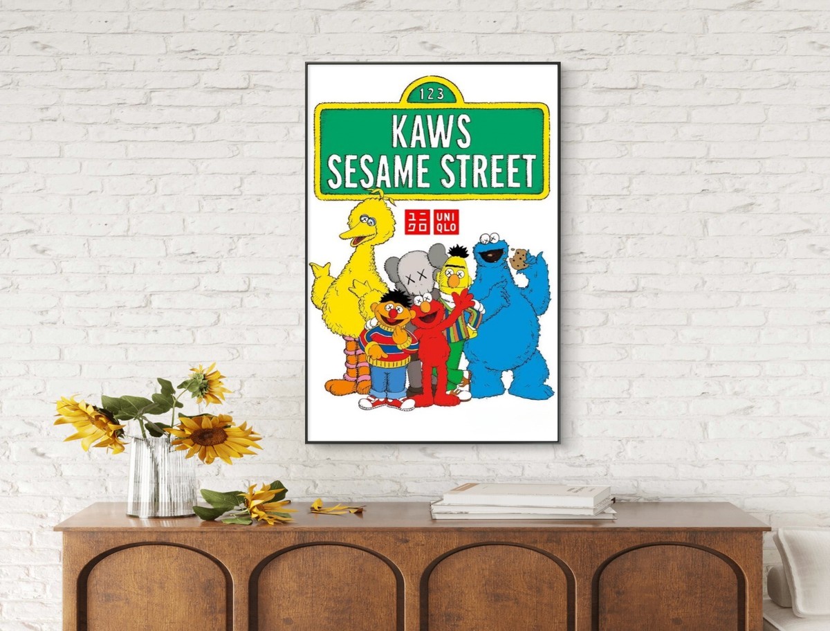 ADAM LISTER アダムリスター シルクスクリーン シンプソンズ　kaws KAWS X SIMPSONS Companion Print Poster Urban Street