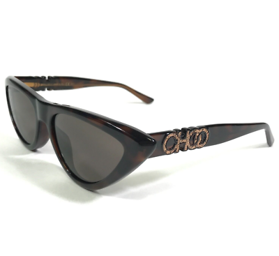 Jimmy Choo Tortiose Cat-Eye Frame Sunglasses Jimmy Choo JC5022B M (55 - 16) with Brown lenses and Brown  main image 4