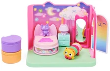 Gabby's Dollhouse Sweet Dreams Bedroom Playset with Pillow Cat Surprise Acces...