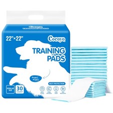 Value Training Pads 30 Count Dog Pee Pads Super Absorbent Puppy Pads