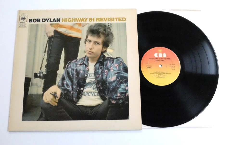 BOB DYLAN - HIGHWAY 61 REVISITED LP VINYL N MINT Rare 70s UK Promo Demo Album - Image 2 of 4