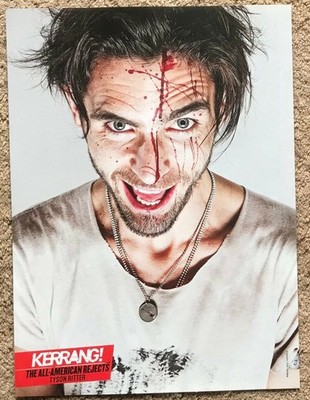 TYSON RITTER / THE ALL-AMERICAN REJECTS - 2012 Full page UK magazine poster