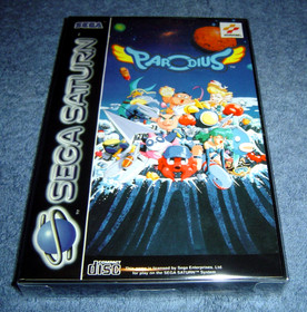 * PARODIUS * - SEGA SATURN GAME - COMPLETE - PAL VERSION - VGC CONDITION - RARE