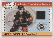 2001-02 Pacific Atomic Game-Worn Jerseys Jeff Shantz #7 1r5