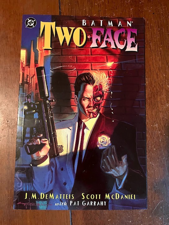 BATMAN TWO-FACE # 1 NM NEWSSTAND COPY DC COMICS 1995 J.M. DEMATTEIS  MCDANIEL