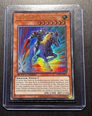 Yu-Gi-Oh! Anstürmender Gaia, Zorniger Ritter STP3 Ultra Rare Near Mint