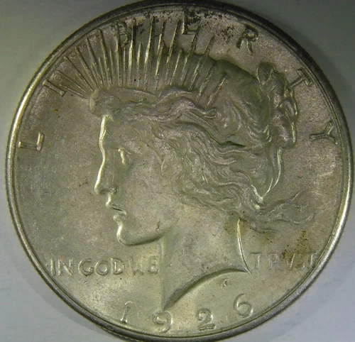 1926-S $1 Peace Dollar AU