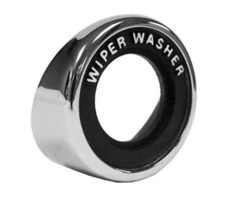 Die Cast Wiper Switch Knob Bezel For 1969-1970 Ford Mustang; Mercury Cougar