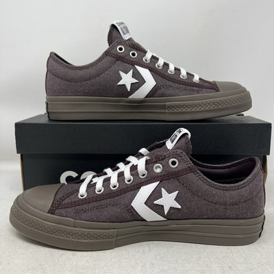 Size 9 - Converse Star Player 76 Low Tough Textures - Rugged Brown