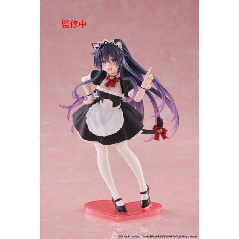 Figurine Tohka Yatogami Maid sans défaut de peinture pour vitrine de collection