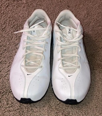 Nike Reax Trainer III White Metallic Silver Shoes 10.5 Men 333765-101 Sneakers