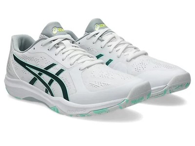 ASICS DYNAFEATHER 1073A064 102 White Dark Neptune Indoor Sports Shoes
