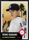 2025 Topps MLB® Living Set # 838 ROKI SASAKI RC Los Angeles Dodgers 7,603 PR d