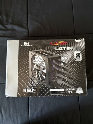 Kingwin Lazer Platinum 550W Modular ATX Power Supply LZP-550 Active PFC