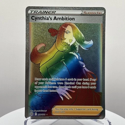 Cynthia's Ambition (Secret) 178/172 Swsh09: Brilliant Stars Holo Pokémon