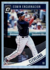 Edwin Encarnacion 2018 Donruss Optic #87 Indians MLB READ FREE SHIP AutographDen