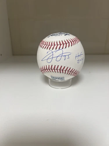 FRANK THOMAS CHICAGO WHITE SOX SIGNED HALL OF FAME BASEBALL HOF 14 INSC. BAS COA