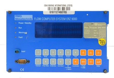 RMG Messtechnik FLOW COMPUTER SYSTEM ERZ 9000 Gas Flow Control 9104T