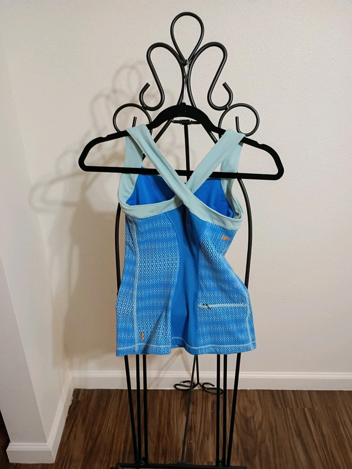 Lucy Powermax фиолетовый спортивный бюстгальтер майка активный XS эластичной пуловер тренировки - Изображение 2 из 3