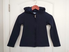 JACADI PARIS Girl zip-up sweatshirt - jacadi navy Size 8 years