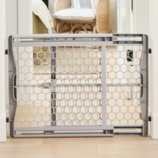 Safety 28"-42" Extra Wide Baby Gate, Bottom of Stairs Doorways