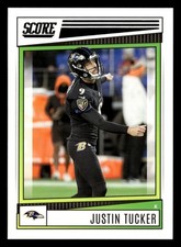 Justin Tucker 2022 Score #188 Baltimore Ravens FOOTBALL *200