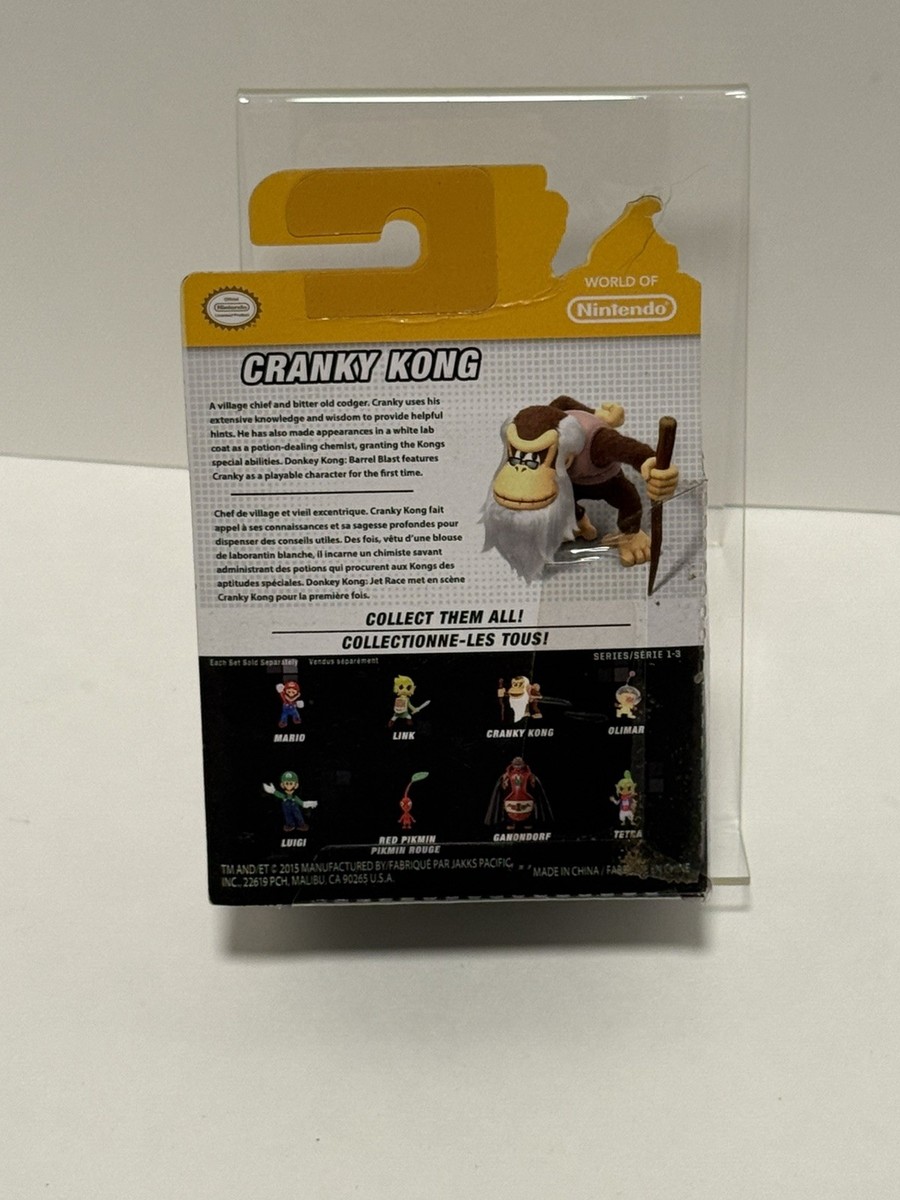 World of Nintendo Cranky Kong 2.5 Inch Figure Factory S1 for sale