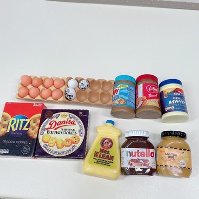 Egg and bread cookies Fill the Fridge ** mini egg  ** New Opened Combined Ship