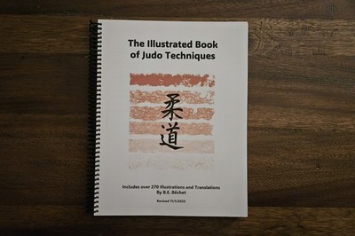The Illustrated Book of Judo Techniques   Spiral Bound Paperback