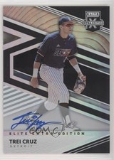 2020 Panini Elite Extra Edition Signatures Trei Cruz #73 Auto 6h5