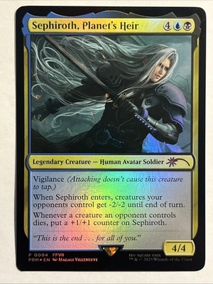 Sephiroth, Planet's Heir (Costco) Unique and Miscellaneous Promos Foil